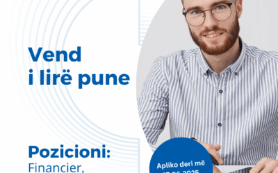 NJOFTIM PËR VEND TË LIRË PUNE NË DURRËS- Financier