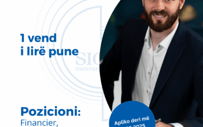 NJOFTIM PËR VEND TË LIRË PUNE NË DURRËS- Financier