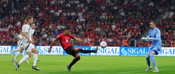 Shqiperi - Letoni 09.09.2025 (6) Sponsor i kombëtares shqiptare