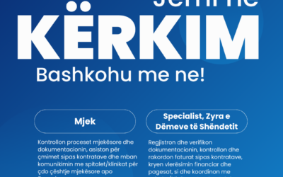NJOFTIM PËR VEND TË LIRË PUNE - Specialist, Zyra e Dëmeve  të Shëndetit