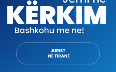NJOFTIM PËR VEND TË LIRË PUNE - Jurist, Tiranë