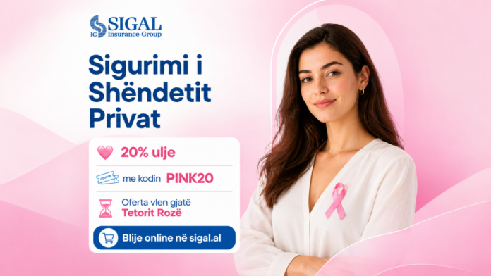 Në SIGAL, Tetori Rozë vjen më ndryshe: Kujdesi për shëndetin fillon me një zgjedhje